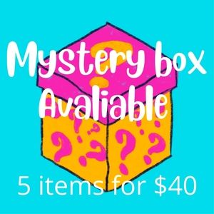 5 items for $40 Mystery box